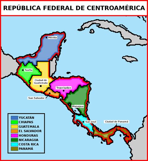 Federal Republic of Central America by matritum on DeviantArt