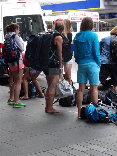 New Zealand Barefoot Backpacker By Barefootgirls1 On Deviantart Barefoot Barefoot