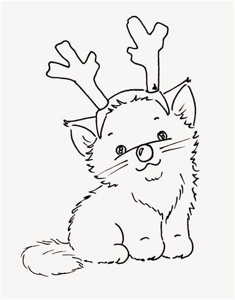 sliekje digi stamps christmas coloring pages cat coloring page digi stamps
