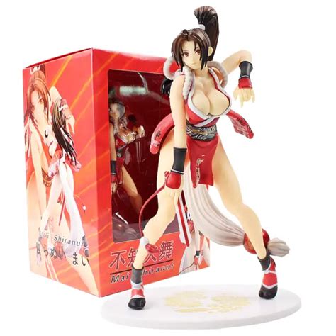 King Of Fighters Mai Shiranui Anime Figure Fatal Fury Game Character Sexy Beauty 49 99 Picclick