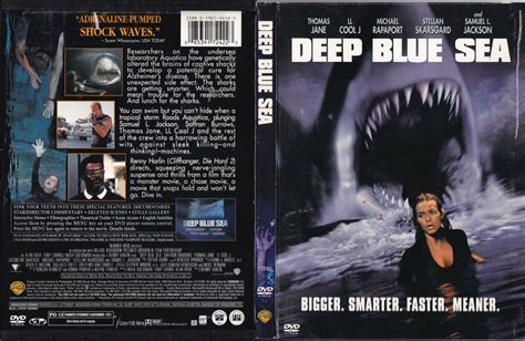 Deep Blue Sea Widescreen Dvd 1999 Thomas Jane Ll Cool J Michael