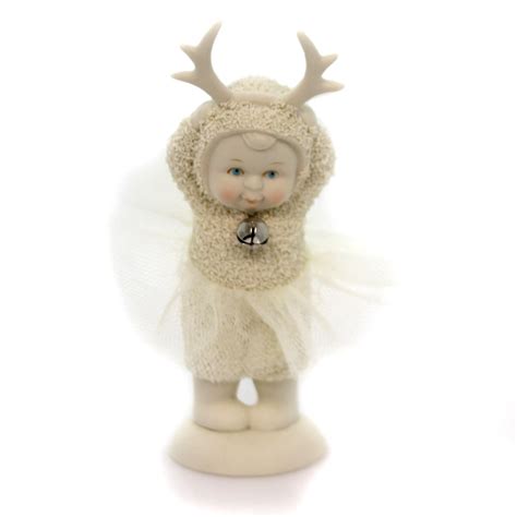 Dept 56 Snowbabies Wanna-Be A Reindeer Christmas Figurine | Christmas