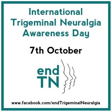 ”international Trigeminal Neuralgia Awareness Day 7th October” Endtn