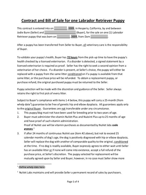 Puppy deposit receipt template at receipts templates com. California Bill of Sale Form - Free Templates in PDF, Word ...
