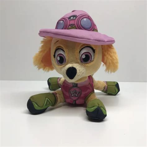 Paw Patrol Skye 7” Puppy Dog Nickelodeon Plush Stuffed Animal Spin