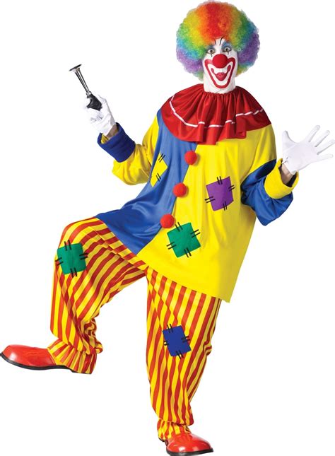 Colourful Classic Clown Costume The Costume Shoppe