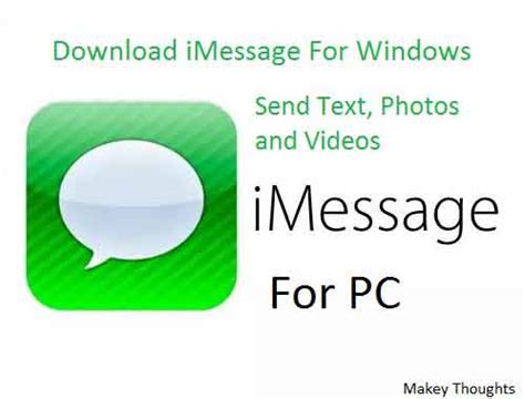 Use imessage on windows 10/8/7 with ipadian. iMessage for PC/Laptop Download-Windows 10,Windows 7/8/8.1 ...