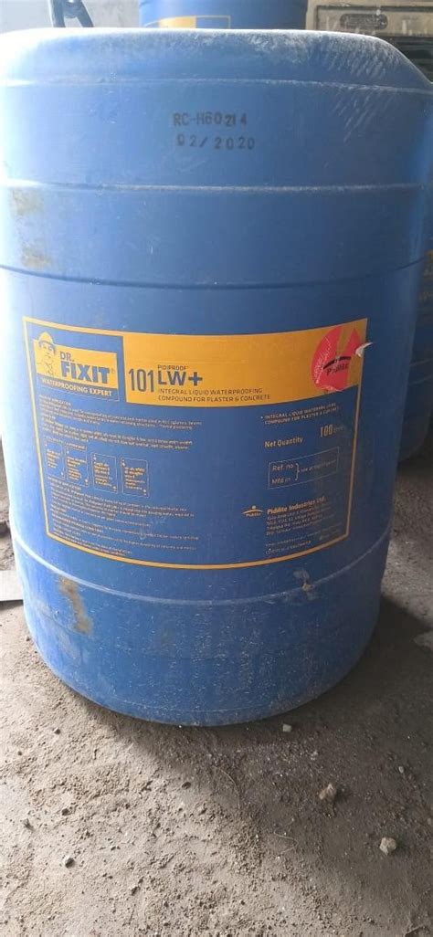 The cost is about $37 per 40lb bag at. Dr Fixit Pidiproof LW 50 litres, Packaging Size: 50kg ...