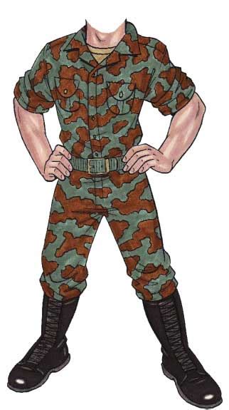 Armed Forces Cutout Army