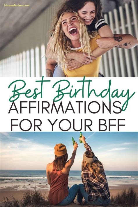 83 Unique Birthday Affirmations For A Friend Or You