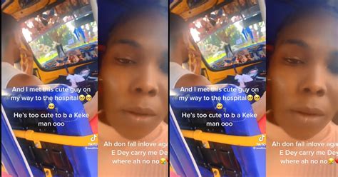 “i don fall in love again and e dey carry go where i no know” lady gushes her over keke rider