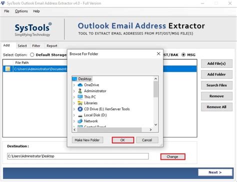 Extract All Email Addresses From Microsoft Outlook