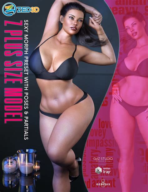 Z Fitness Goddess Shape Preset And Poses For Genesis 8 Female Render