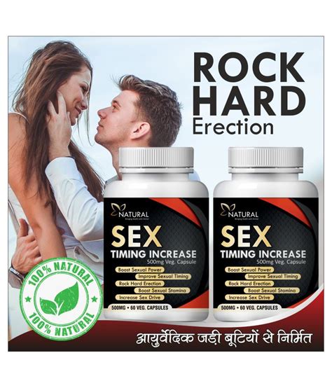 Natural Sex Timming Increasing Capsules Capsule 120 Nos Pack Of 2 Buy