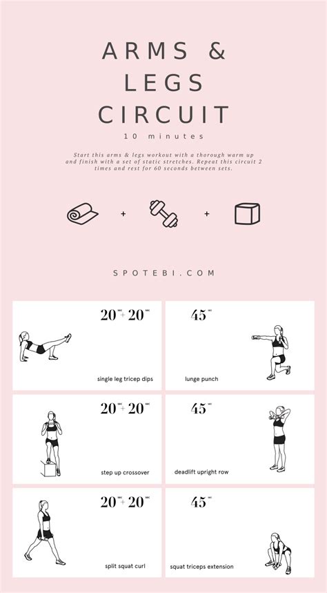 10 Minute Arms And Legs Circuit