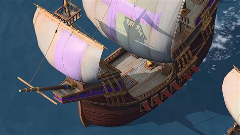 Closer Look At A Ship From New Naval Video Age Of Empires Iv Age Of