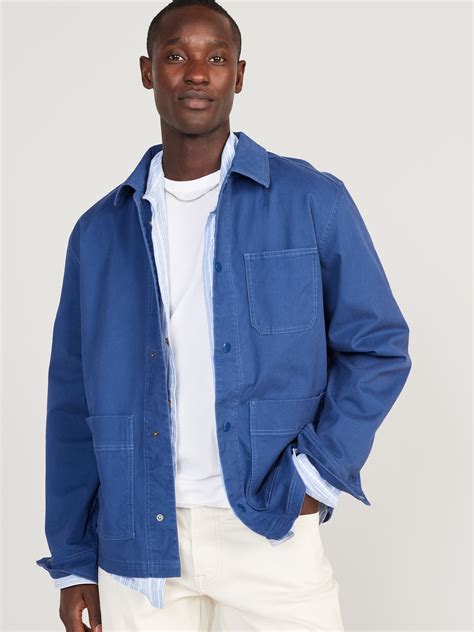 Twill Utility Jacket For Men Old Navy