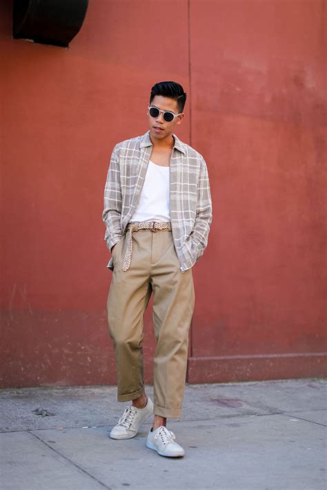 Timberland jeans size 36x31 high waisted. mens high waisted pants trend street style | Mens outfits ...