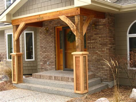 Front Porch Cedar Columns — Randolph Indoor And Outdoor Design