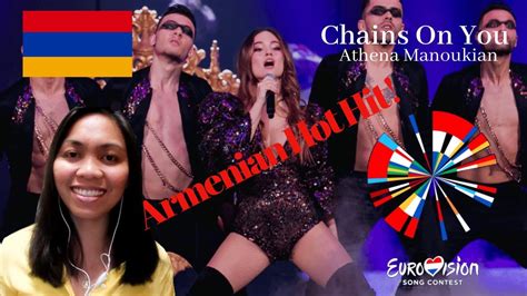 chains on you by athena manoukian this girl is on fire eurovision 2020 armenia reaction video