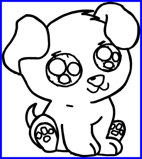 Small Dog Coloring Pages At Free Printable Colorings