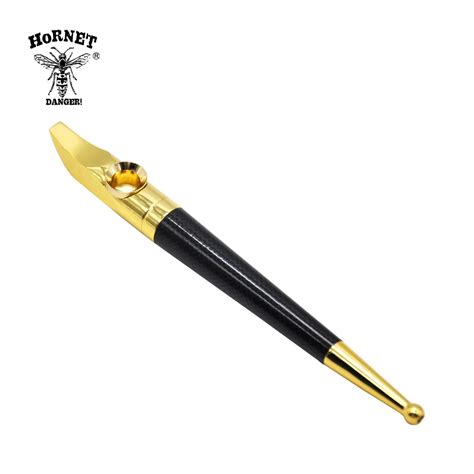Buy Hornet Brass Luxury Metal Smoking Pipe 155 Mm With
