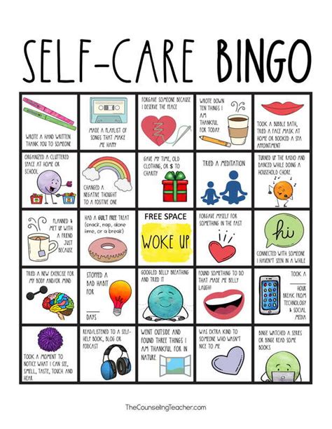 Self Care Bingo Sheet Self Care Bingo Bingo Cards To Download Print
