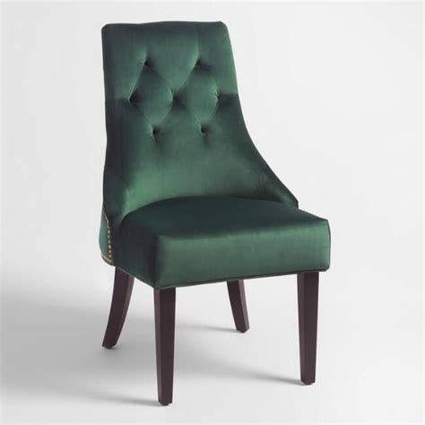 Forest Green Lydia Dining Chairs Set of 2 - v1 | Dining chairs, Green