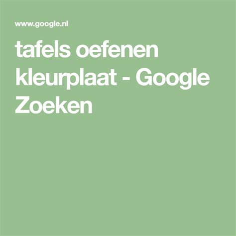 Tafels oefenen, het is een kwestie van stampwerk en dat is nou niet bepaald leuk. Kleurplaat Tafels Oefenen : F Jl1j5q4gtlnm / The most ...