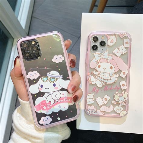 lovely cinnamoroll phone case for iphone 6 6s 6plus 7 7plus 8 8p x xs pennycrafts