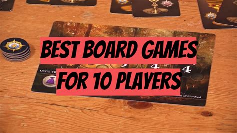 Top 5 Best Board Games For 10 Players 2021 Review