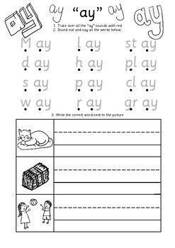Find out in our phonics guide for parents. "ay" phonics | Phonics, Worksheets, Words