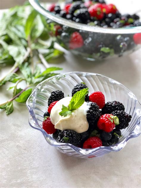 Summer Mint Berry Bowl • This Seasons Table