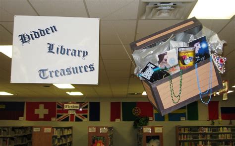 Library Displays Hidden Library Treasures