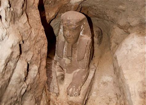 archaeologists discover ancient sphinx in egypt the times of israel