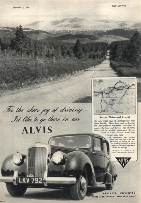 British Car Brochures Car Brochureseu Alvis Adverts Car