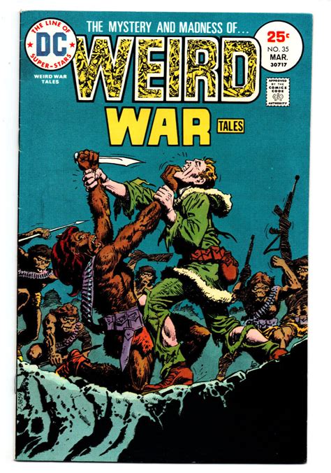 Weird War Tales 35 Military Horror 1975 Fn Comic Books
