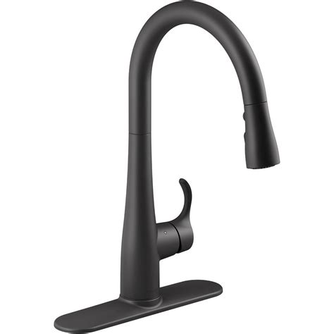 Get free shipping on qualified black kitchen faucets or buy online pick up in store today in the kitchen department. KOHLER Simplice Touchless Single-Handle Pull-Down Sprayer ...
