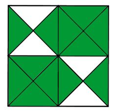 A) ( shape) cuadrado m; Fractions