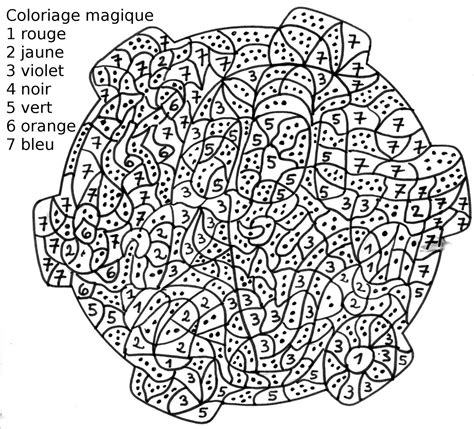 coloriage magique maternelle  Liberate