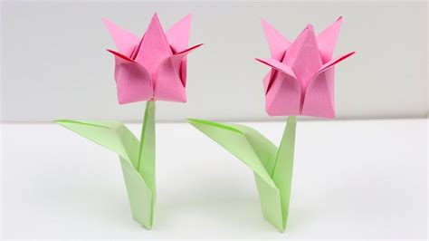 Origami Tulip Flower And Stem Coloring Pages Wedding Ideas Right As Rain