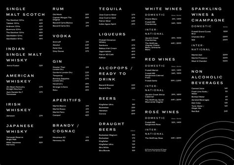 Sky Garden Menu, Menu for Sky Garden, Whitefield, East Bengaluru, Bengaluru