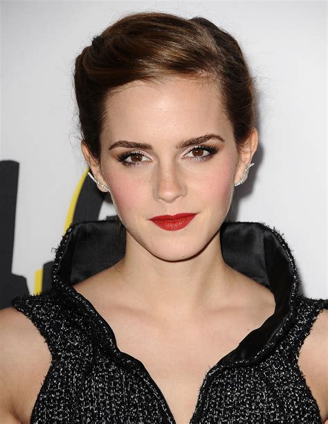 From The Front It Appears Emma Watson Opted For A Classic