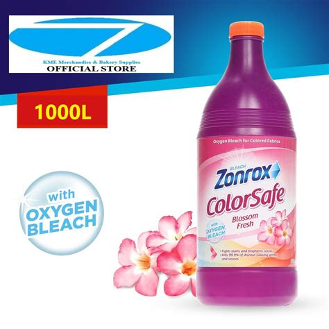 Zonrox Bleach Colorsafe Blossom Fresh 900ml Shopee Philippines