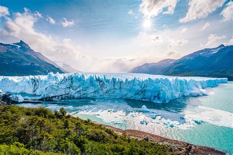 Perito Moreno Glacier In Los Glaciares National Park El