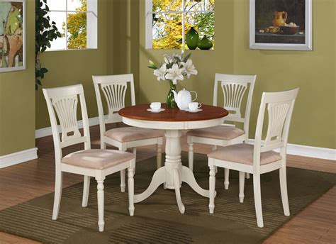 Whether you want a round, square or rectangle table, we have it. 5pc Kitchen dinette 36" round pedestal table + 4 padded ...