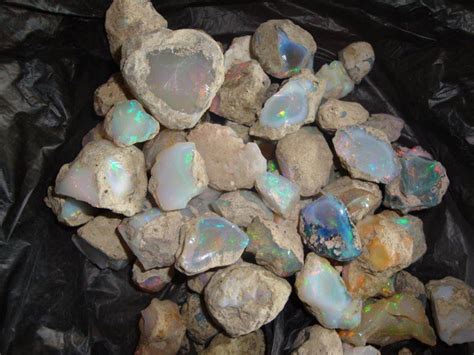 Opals In Raw Form Crystal Magic Stone Opal