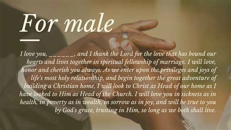Traditional And Contemporary Christian Wedding Vows Every Couple Can