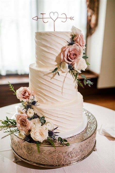 20 Budget Friendly Simple Wedding Cakes For 2022 Mejores Pasteles De