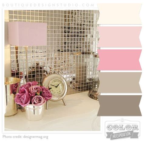 More images for brown bathroom color palette » Pink, Cream, Rose, Brown/Warm Grey Color Palette. Love ...